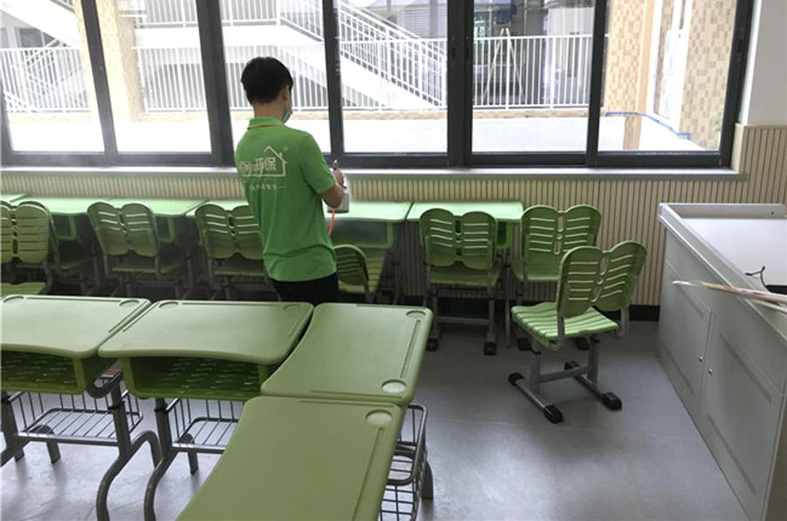 佛山學校教室辦公室專業除甲醛現場