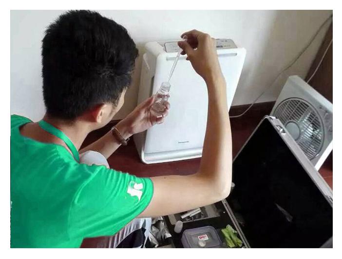 佛山室內(nèi)甲醛檢測現(xiàn)場 佛山室內(nèi)甲醛檢測