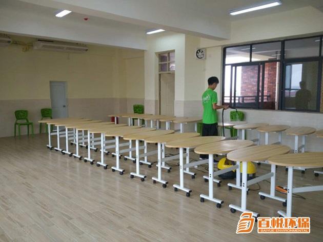 辦公樓不通風如何除甲醛？佛山百悅環保有方法